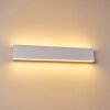 Applique murale Obion LED Blanc, 2 lumières