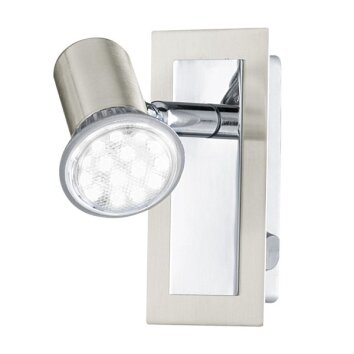 Applique murale Eglo ROTTELO LED Nickel mat