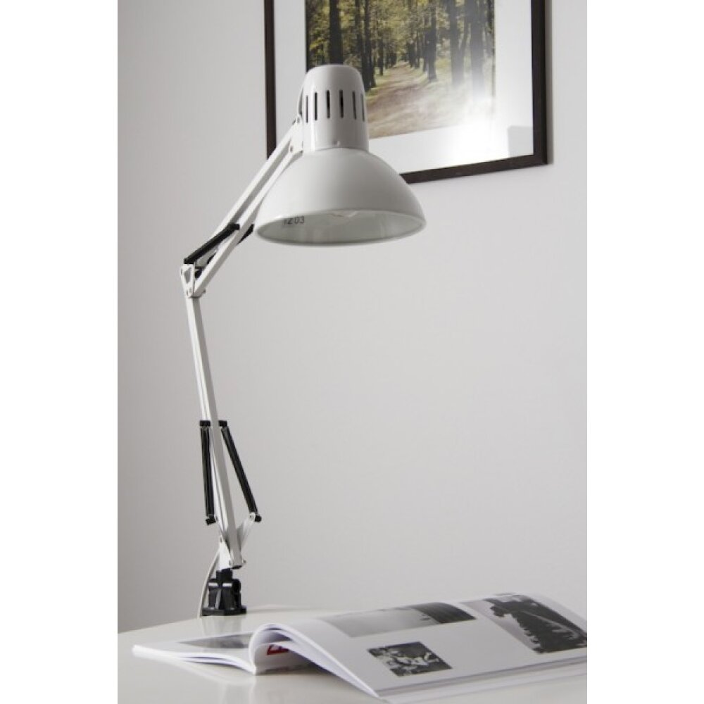 Lampe à pince Brilliant Hobby Blanc 10802/05-DO1