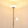 Lampadaire Gismaro Nickel mat, 3 lumières