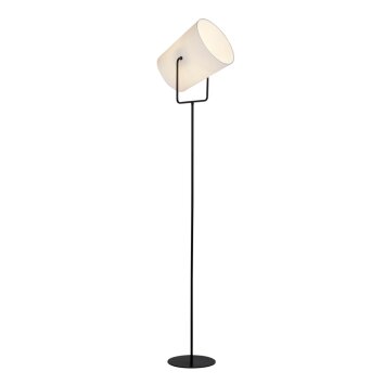 Lampadaire Brilliant Bucket Noir, Blanc, 1 lumière