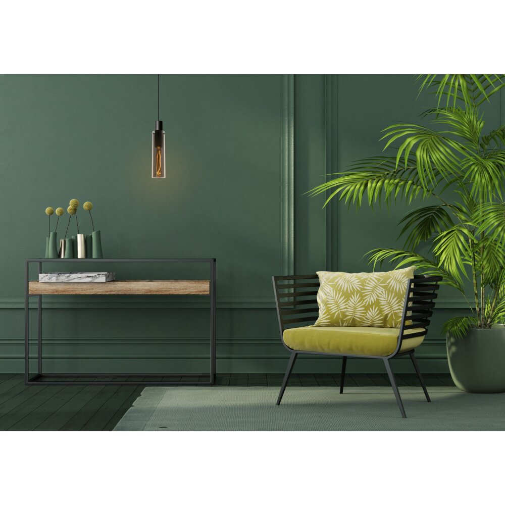 Suspension Lucide ORLANDO Gris, Rouille, 1 lumière main product photo
