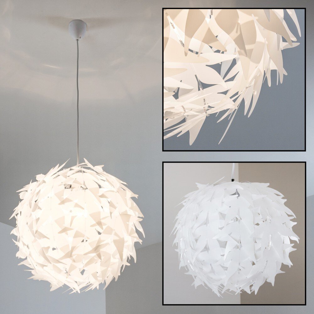 Plafonnier TAVANI Blanc, 1 lumière main product photo