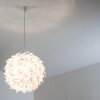 Plafonnier TAVANI Blanc, 1 lumière