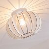 Plafonnier Valkom Blanc, 1 lumière