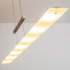 Suspension Ramsele LED Chrome, Nickel mat, 7 lumières