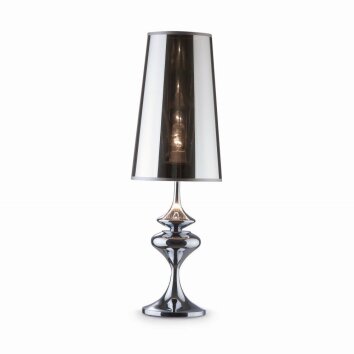 Lampe à poser Ideal Lux ALFIERE Chrome, 1 lumière