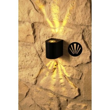 Applique murale d'extérieur Nordlux CANTO LED Noir, 2 lumières