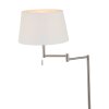 Lampadaire Steinhauer MEXLITE Acier inoxydable, 1 lumière