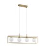 Suspension Eglo VALLASPRA Champagne, 4 lumières