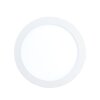 Spot encastrable Eglo FUEVA-C LED Blanc, 1 lumière, Changeur de couleurs